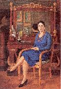 Mashkov, Ilya Portrait of Z. D. R oil painting artist